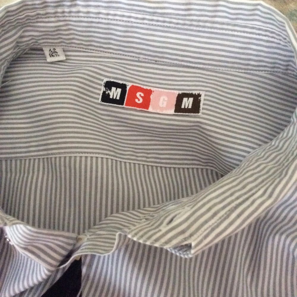 Msgm Button Down. Size L - image 3
